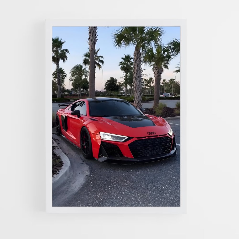 Poster Vitesse Tropicale – affiche Audi (vue 3)